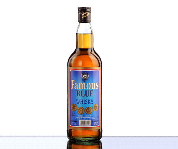 Famous Blue Whisky